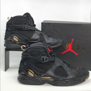 Air Jordan 8 Retro x OVO Black AA1239-045 Authentic Drake Sneakers - Size 14